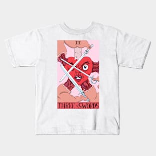 Ricardio as 3 of Swords Kids T-Shirt